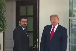 دیدار نخست وزیر عراق و رئیس جمهوری آمریکا