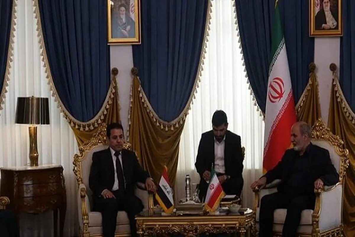 أمین المجلس الأعلى للأمن القومی یؤکد على التنفیذ الدقیق والکامل للاتفاق الأمنی بین إیران والعراق