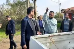 برخورد تند مدیرکل میراث گلستان با یک محیط‌بان/ ویدئو

