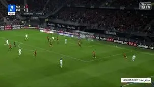 گل های بازی پاری سن ژرمن و رن+ ویدئو