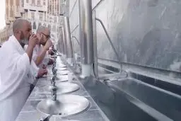 حمل  آب زمزم ممنوع شد  