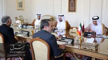 دیدار نخست‌وزیر و وزیر خارجه قطر با وزیر امور خارجه
