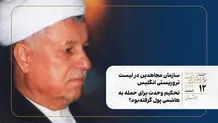 سازمان مجاهدین در لیست تروریستی انگلیس/ تحکیم وحدت برای حمله به هاشمی پول گرفته‌بود؟