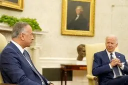 تمجید بایدن از نقش الکاظمی در تحولات  عراق
