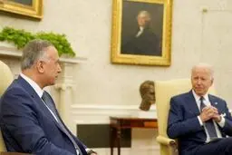 تمجید بایدن از نقش الکاظمی در تحولات  عراق