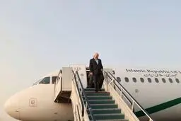 قالیباف وارد کاراکاس شد
