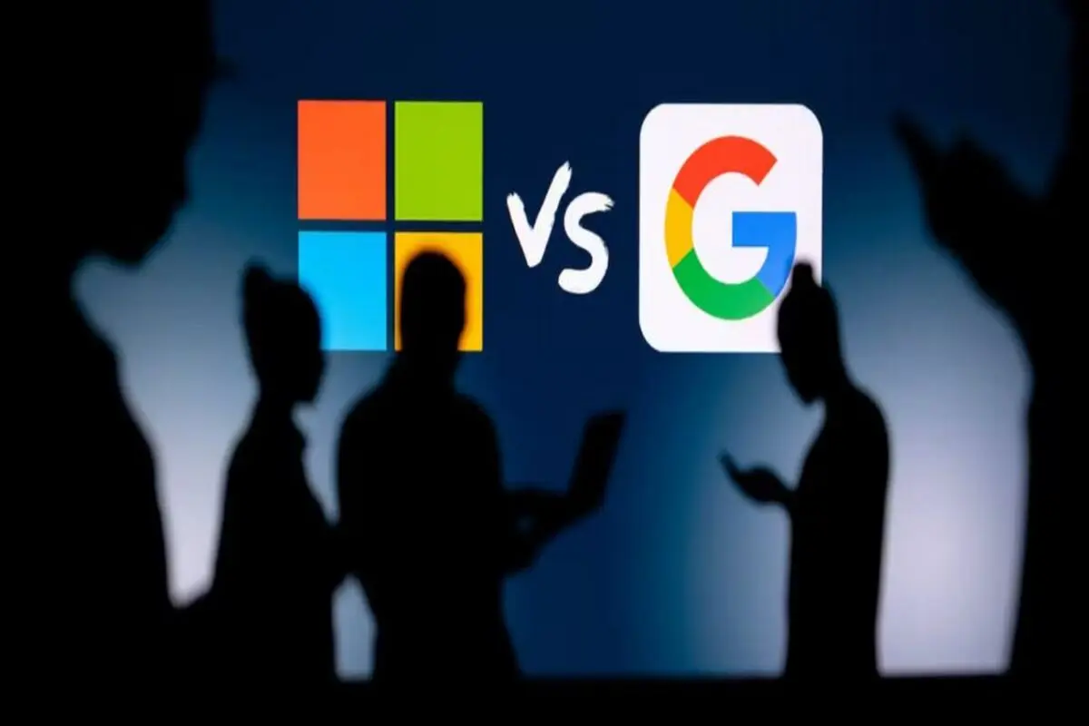 گوگل و مایکروسافت به جان هم افتادند
