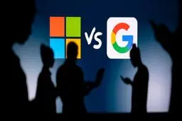 گوگل و مایکروسافت به جان هم افتادند
