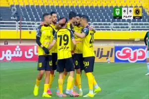 گل اول سپاهان به خیبر را ببینید + ویدیو