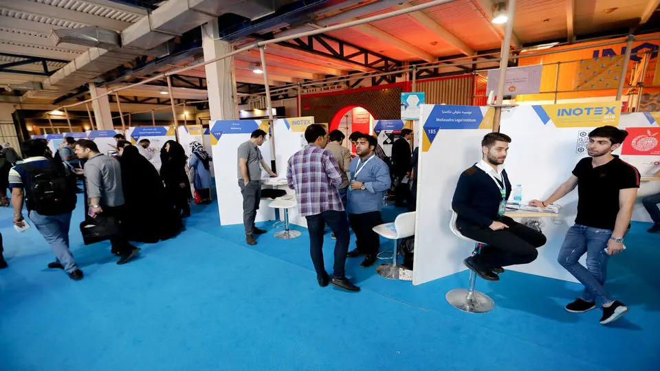 افتتاح المعرض الدولي للتکنولوجیا في طهران