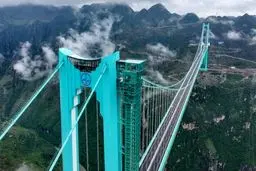 بلندترین پل جهان افتتاح شد