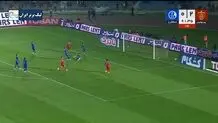 گل سوم پرسپولیس به استقلال خوزستان  را ببینید + ویدیو