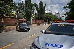 1 dead, 2 wounded in shooting at Thai military facility