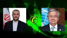 اقدامات دبیرکل سازمان ملل برای جلوگیری از تبدیل حمله اسرائیل به جنگ منطقه‌ای/ امیرعبداللهیان با گوترش گفتگو کرد