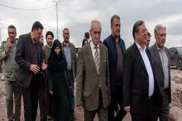 بازدید رئیس سازمان محیط زیست از دریاچه ارومیه + عکس