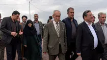 بازدید رئیس سازمان محیط زیست از دریاچه ارومیه + عکس
