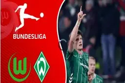 خلاصه بازی وردربرمن مقابل ولفسبورگ را ببینید+ ویدئو