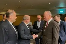 أمین المجلس الأعلى للأمن القومی الإیرانی یلتقی نظیره الروسی
