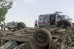 تصادف در محور سنندج - همدان پنج مصدوم و یک فوتی برجای گذاشت

