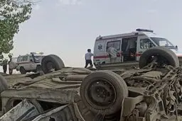 تصادف در محور سنندج - همدان پنج مصدوم و یک فوتی برجای گذاشت

