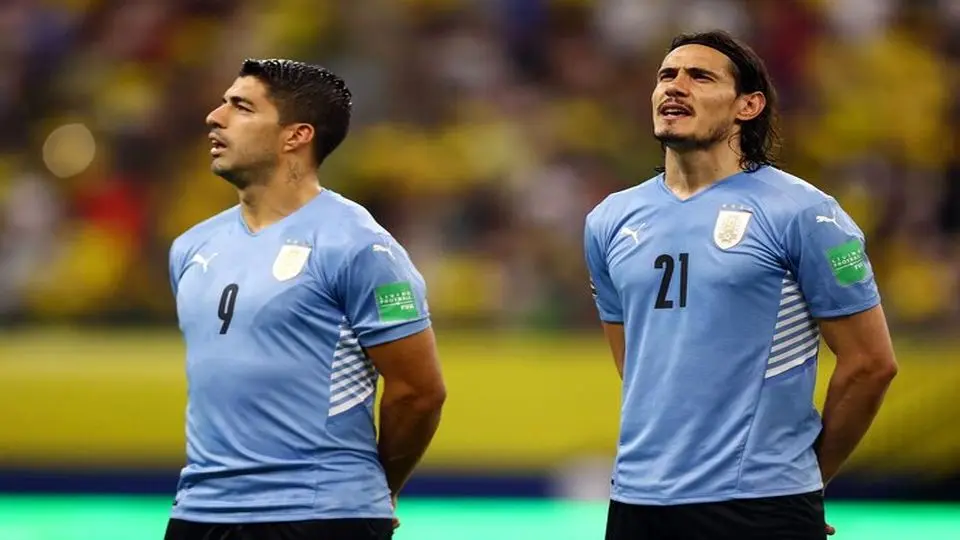 اروگوئه با تمام ستاره‌ها در مقابل ایران