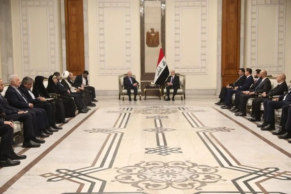 قالیباف با رئیس مجلس و رئیس‌جمهور عراق دیدار کرد