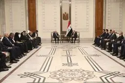 قالیباف با رئیس مجلس و رئیس‌جمهور عراق دیدار کرد