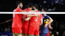  ترکیب تیم ملی والیبال ایران مقابل بلغارستان اعلام شد
