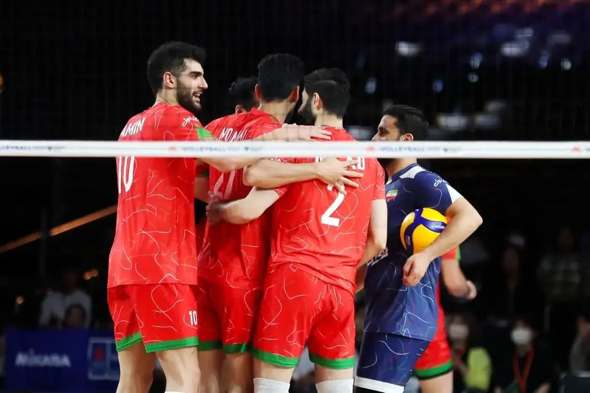 اعلام لیست تیم ملی والیبال برای بازی امروز مقابل بلغارستان