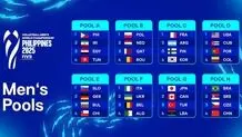 جزئیات کامل از برنامه بازی‌های والیبال ایران در رقابت‌های قهرمانی جهان 2025