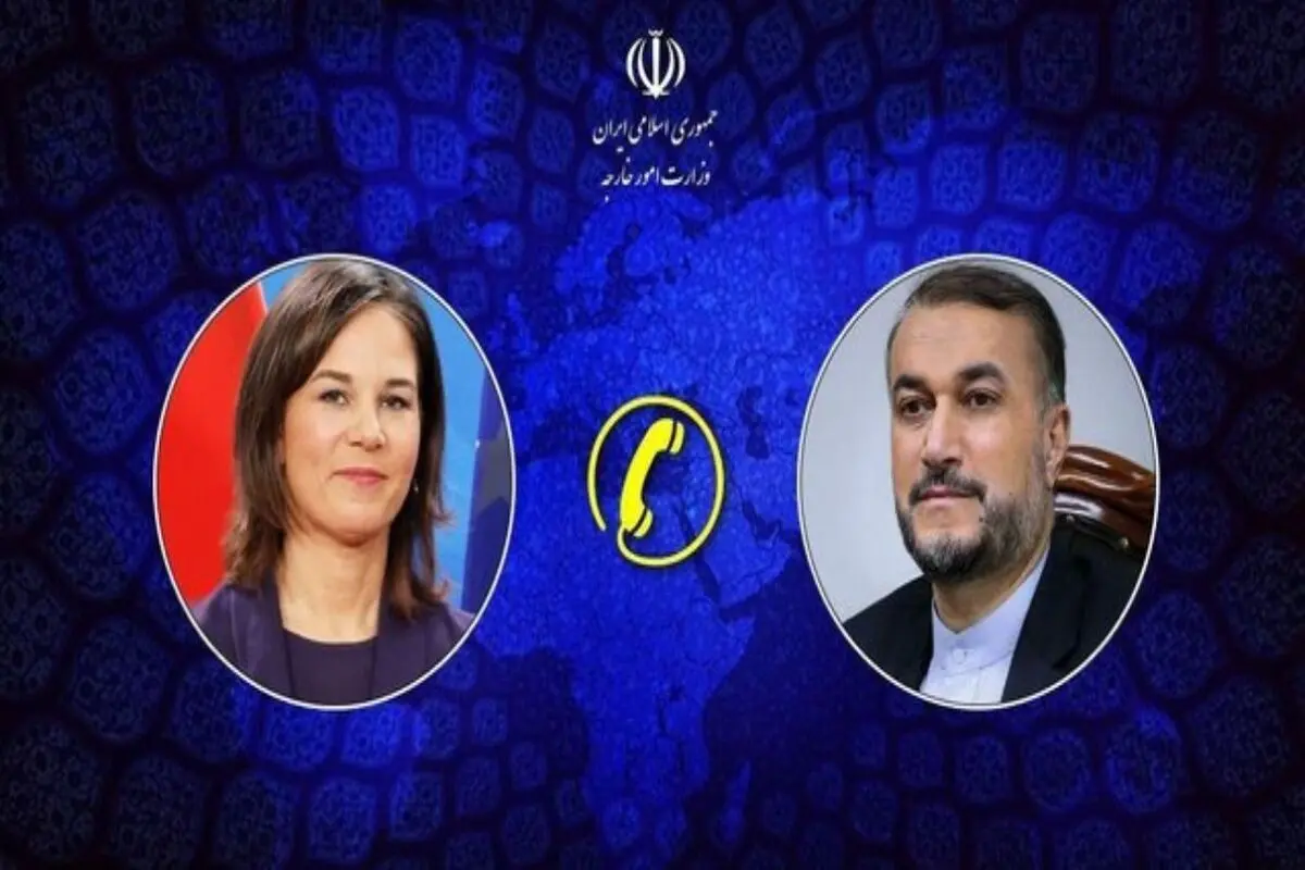 گفت‌وگوی امیرعبداللهیان با وزیر خارجه آلمان/ تنبیه اسرائیل، یک ضرورت است
