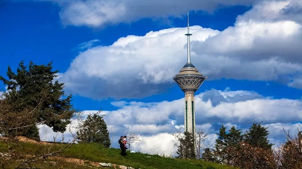 هوای تهران پاک شد/ عکس
