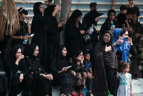 مراسم عزاداری عاشورا در مصلی قدس بندرعباس+عکس

