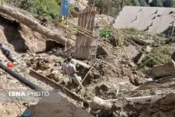 جزئیات تازه از رانش زمین در بافت تاریخی ماسوله

