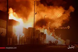 گزارش تصویری شرق از انفجار در بندر شهید رجایی