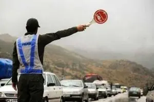 جاده هراز یکطرفه شد
