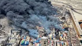 حادثه بندر شهید رجایی منشاء خارجی نداشت 