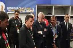 اینفانتینو پس از بازی ایران نیوزیلند به دیدار ملی‌پوشان رفت / قلعه نویی اعتراض کرد: در شرایط بد و در بی عدالتی به اینجا رسیدیم
