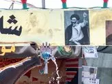عکس‌هایی از رهبر شهید و رهبر انقلاب در موکب‌های پیاده‌روی اربعین 
