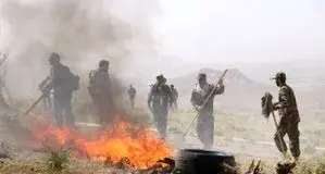 جنگل ابر در شاهرود درگیر آتش 