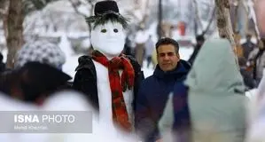 جشنواره آدم برفی ها در همدان+ عکس
