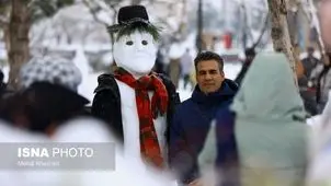 جشنواره آدم برفی ها در همدان+ عکس