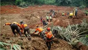 رانش زمین در اندونزی، ۲۳ کشته و مفقود برجای گذاشت

