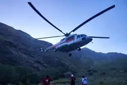 آخرین خبر از سقوط بالگرد امدادی در اشترانکوه؛ علت حادثه هنوز مشخص نیست