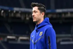 لواندوفسکی مصدوم شد

