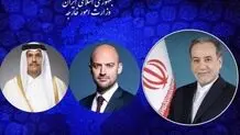 رایزنی عراقچی با وزرای خارجه فرانسه، مصر و قطر