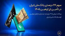 پرداخت بیش از ۶۹ میلیارد دینار ارز به زائرین اربعین توسط بانک ملی ایران