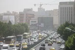 وضعیت قرمز آلودگی هوای تهران امروز ۱۲ بهمن