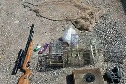 3 متخلف شکار را در هرمزگان دستگیر شدند