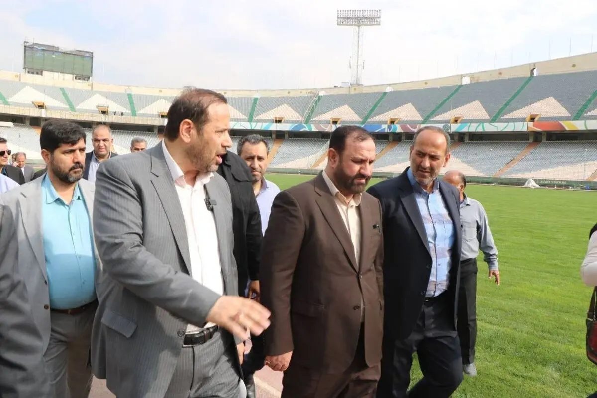 بازدید دادستان تهران از ورزشگاه آزادی
